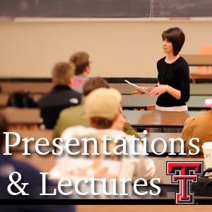 Presentations & Lectures Presentations & Lectures